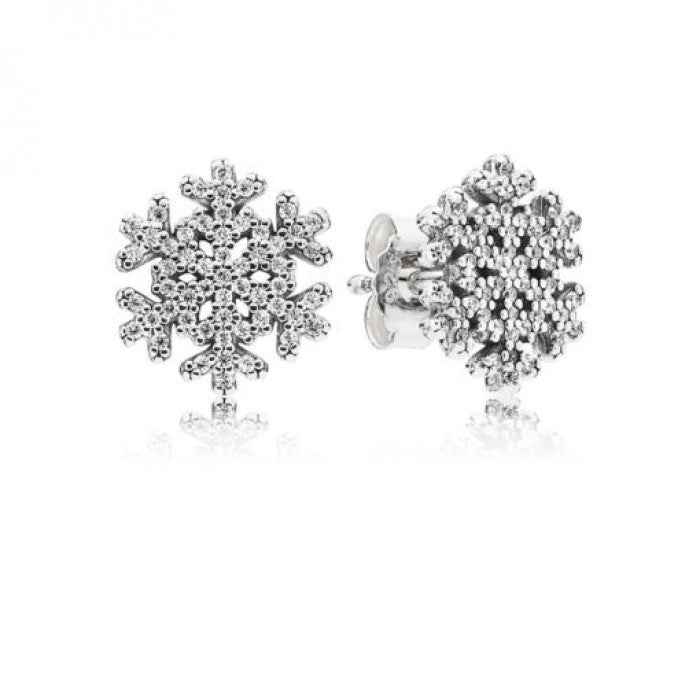Snowflake earrings