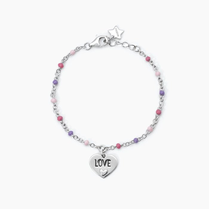 Bracelet en argent HEARTBEAT