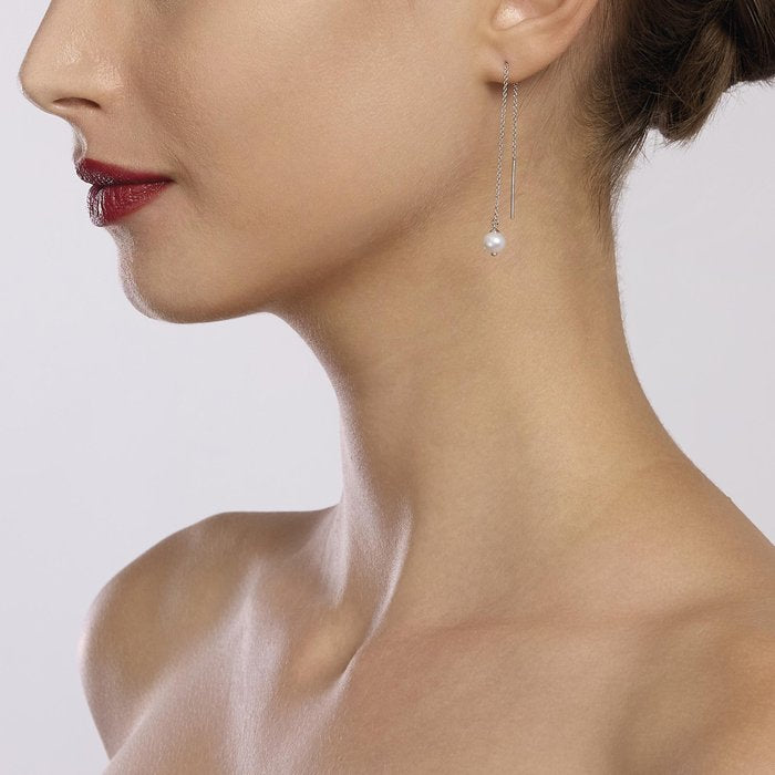 Orecchini in argento perle coltivate SCATTO RUBATO