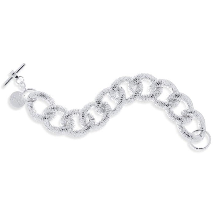 Silver plated bronze bracelet