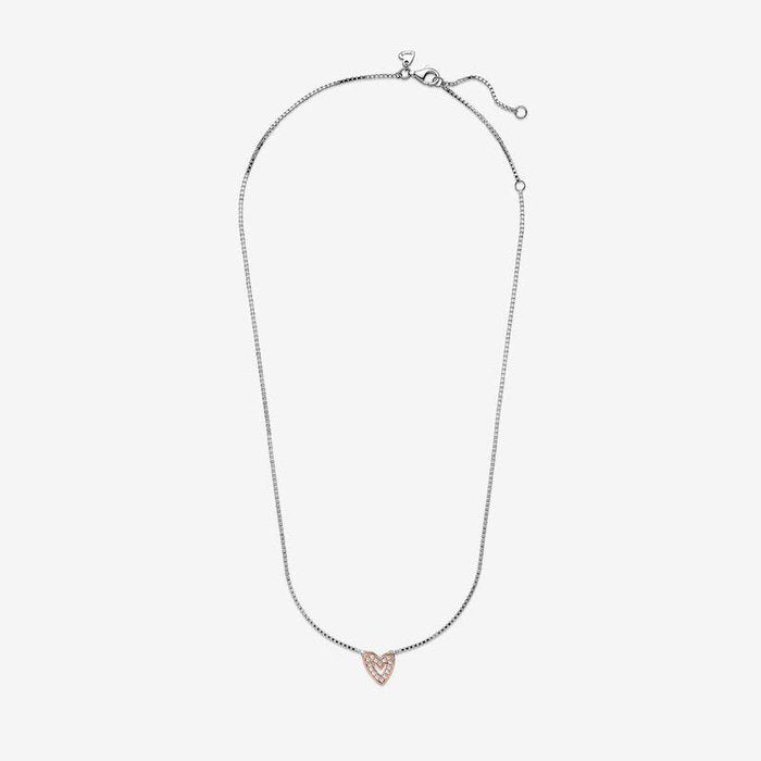 Collana Cuore Asimmetrico