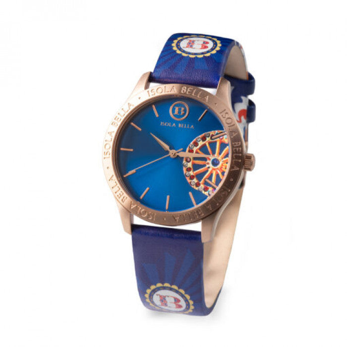 Orologio Ruota blu