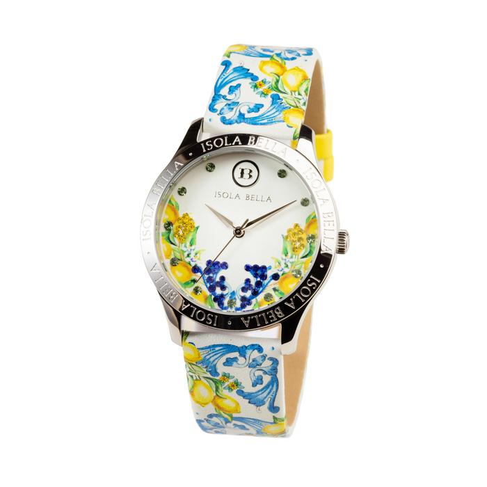 Horloge lumineuse au citron