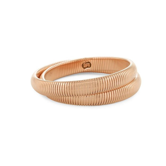 Bracelet Tubogas en bronze rose