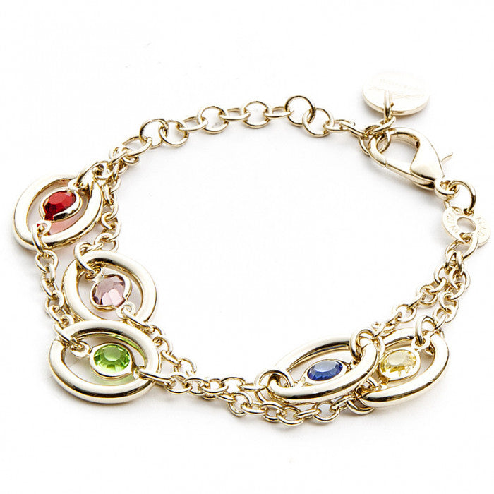 Bracelet chapelet multicolore