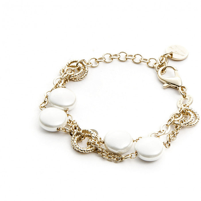 Bracciale white pearl