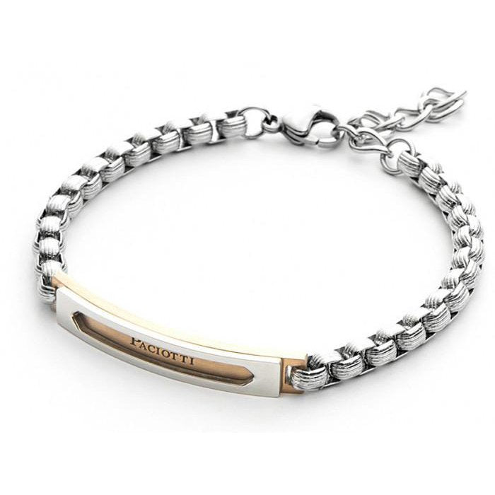 Bracciale rosè gold hex