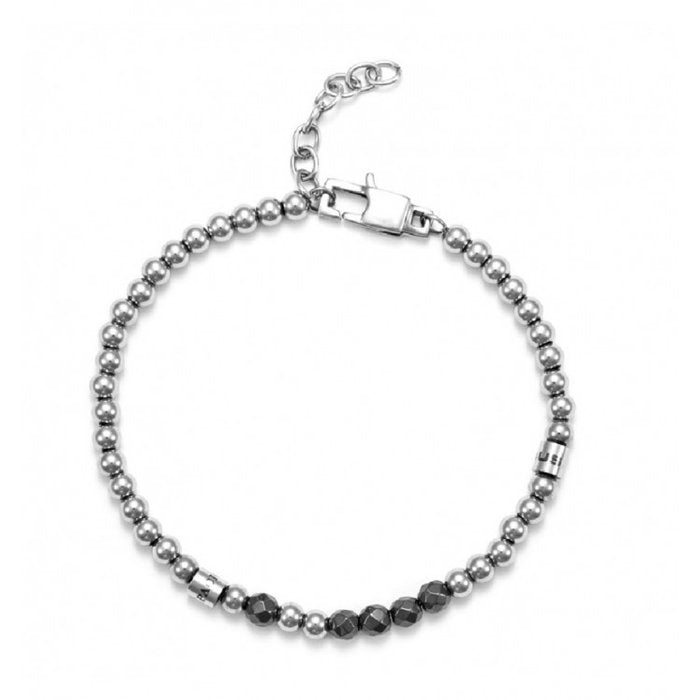 Hematite sphere bracelet