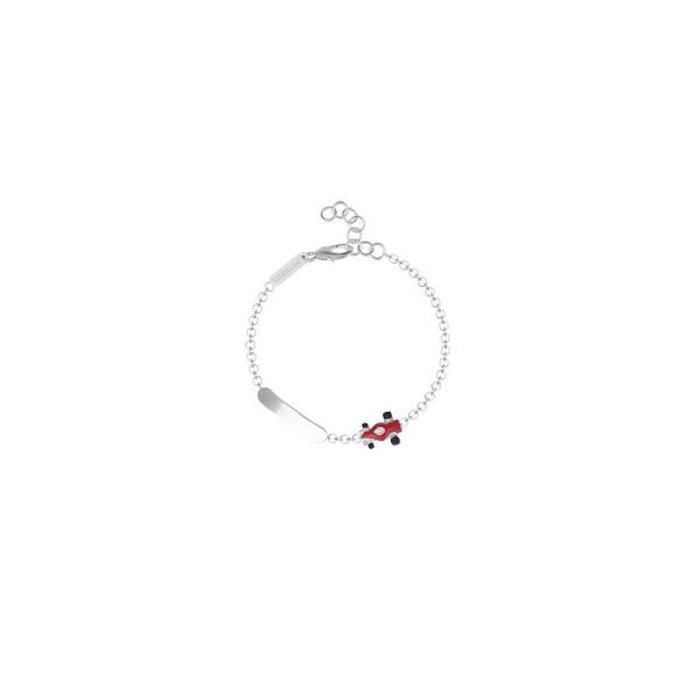 BRACCIALE AUTOMOBILE DA CORSA CON TARGHETTA INCIDIBILE