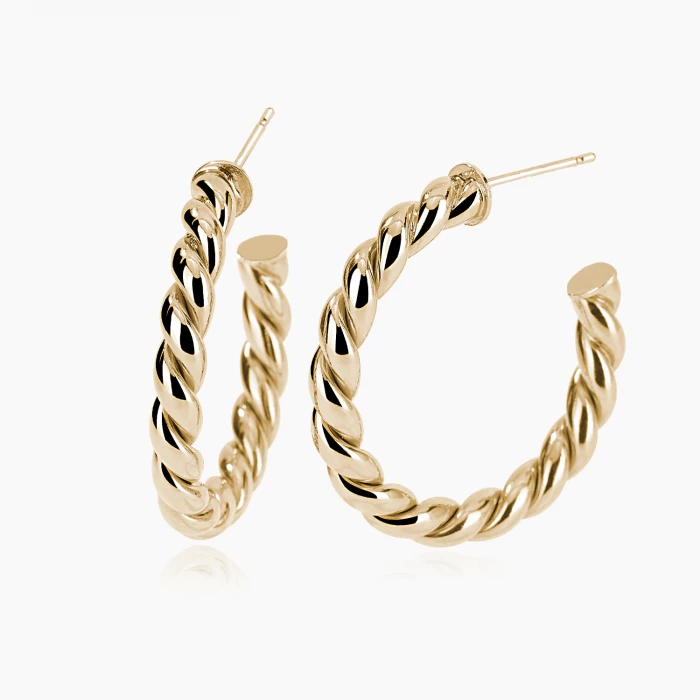 BOUCLES D'OREILLES TORCHON