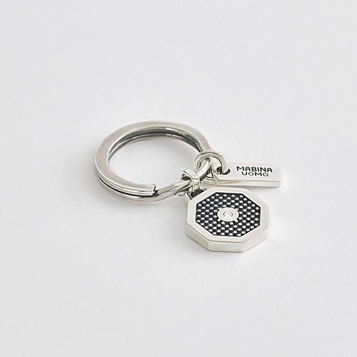 92 SILVER KEY RING