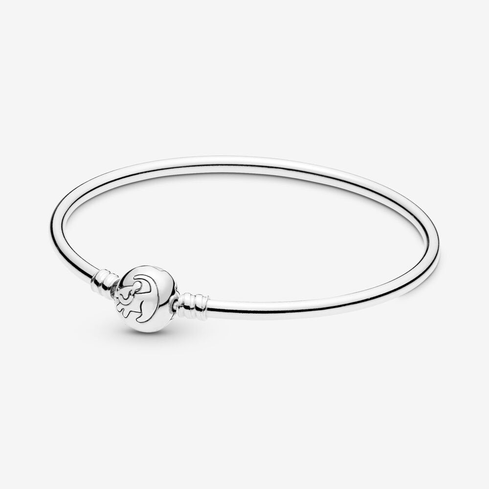 Disney, Bracelet jonc verrouillable Pandora Moments Simba, Le Roi Lion