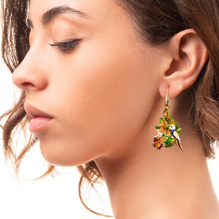 Earth/Air Earrings