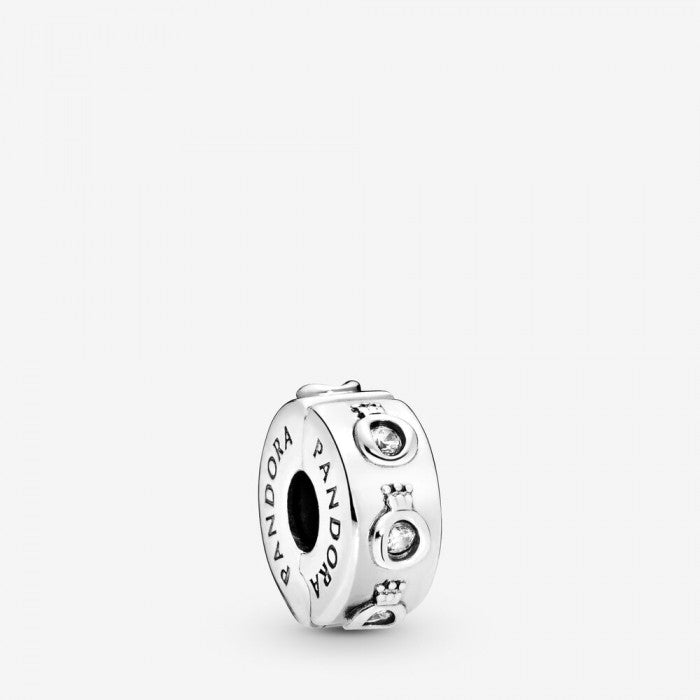 Clip couronne scintillante