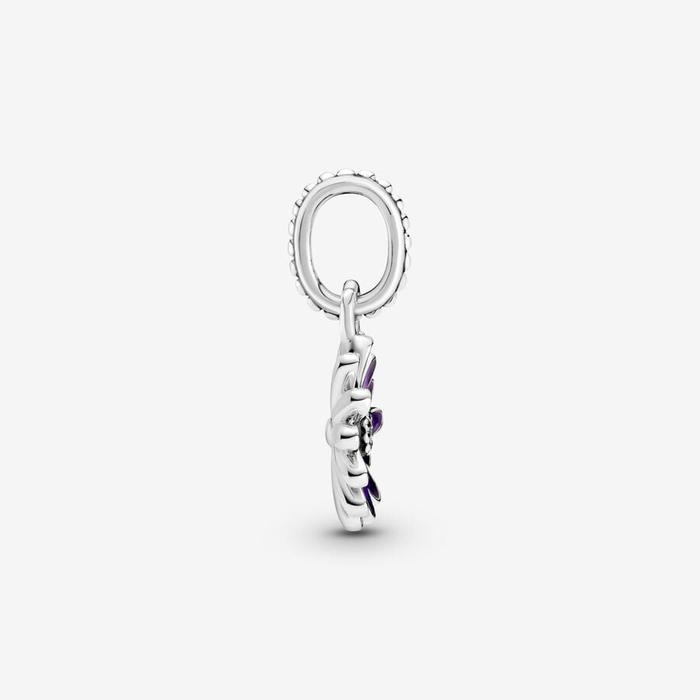 Charm Pendente Margherita Viola