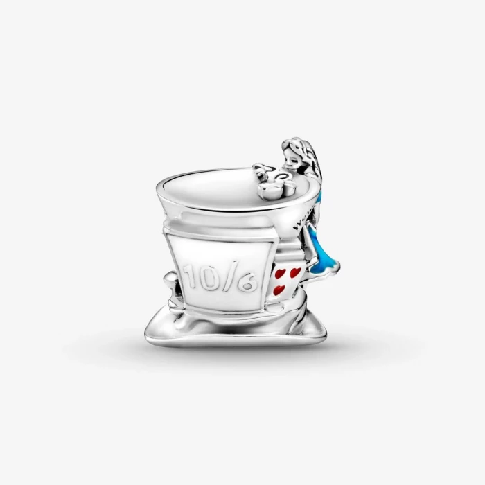 Charm Alice nel paese delle meraviglie Disney e tea party del Cappellaio matto