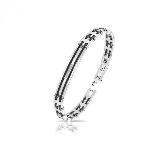 Black IP bracelet plate br 0.05