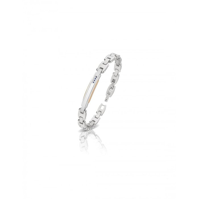 Sapphire plate bracelet 0.07
