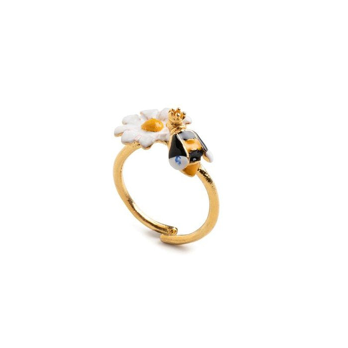 Bague Abeille/Marguerite