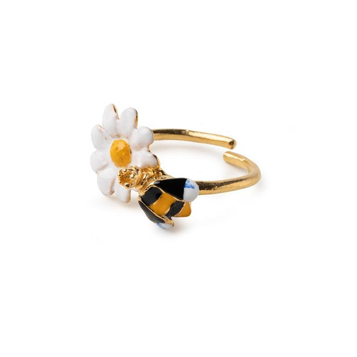 Bague Abeille/Marguerite