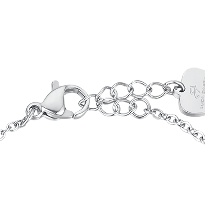 BRACELET EN ACIER POUR FILLE AVEC COCCINELLE