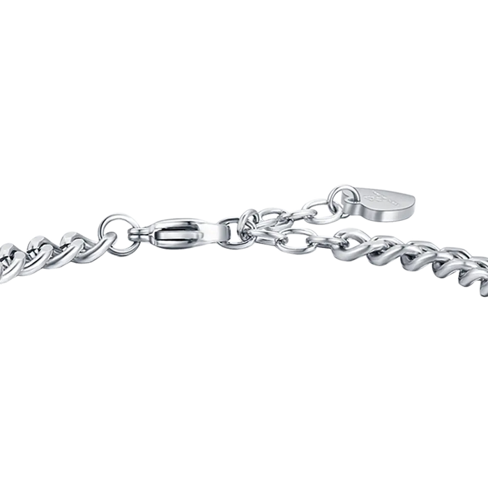 BRACCIALE DONNA IN ACCIAIO DREAM CON CRISTALLI BIANCHI