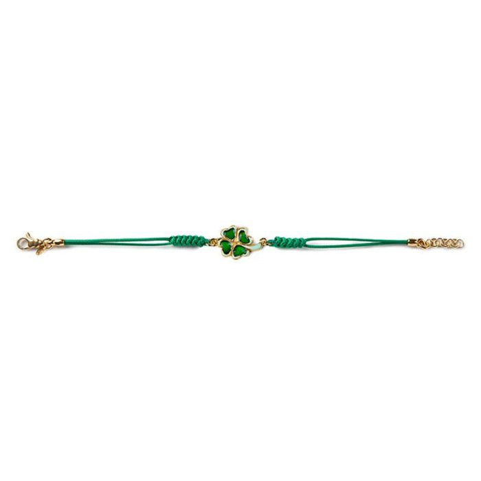 Bracelet trèfle à quatre feuilles