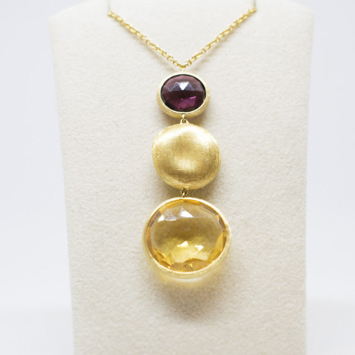 MARCO BICEGO CHOKER WITH COLORED STONES