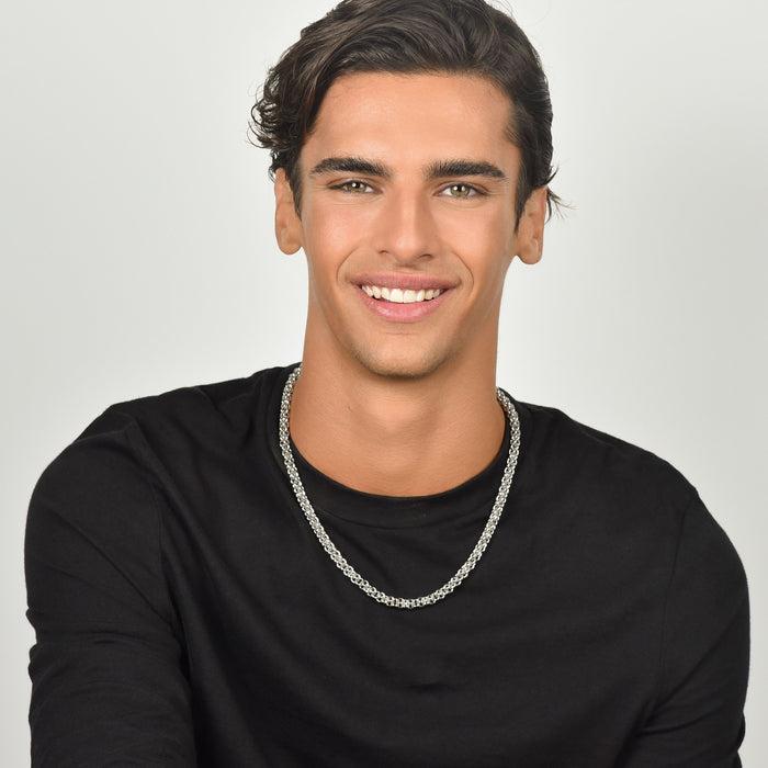 COLLIER EN ACIER POUR HOMME