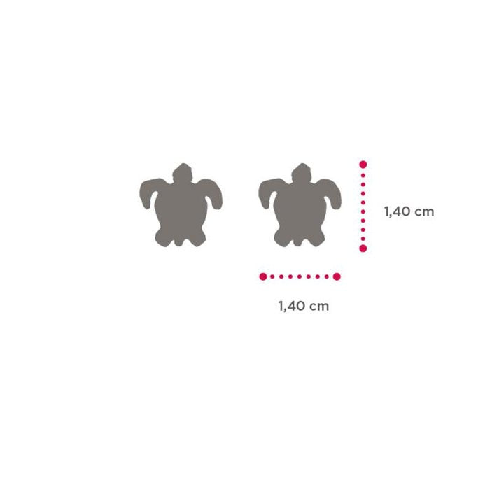 Mini Caretta Earrings