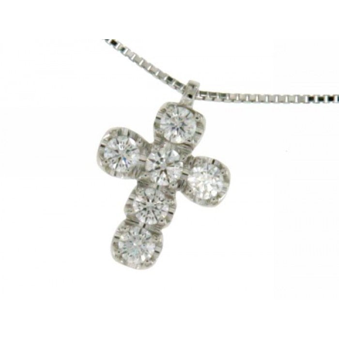 Collier ras du cou croisé br