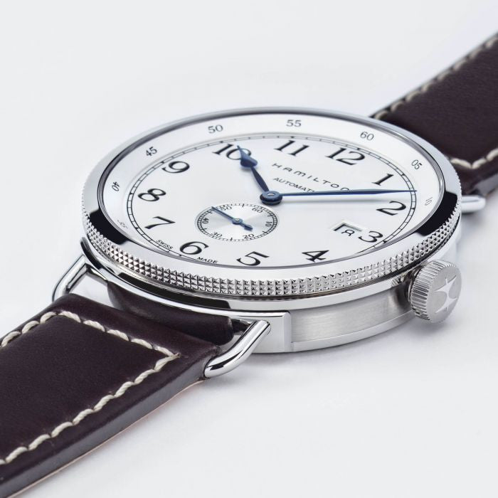 Kaki Navy Pioneer Small Second Auto