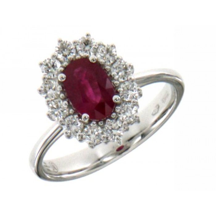 ANELLO RUBINO E BR