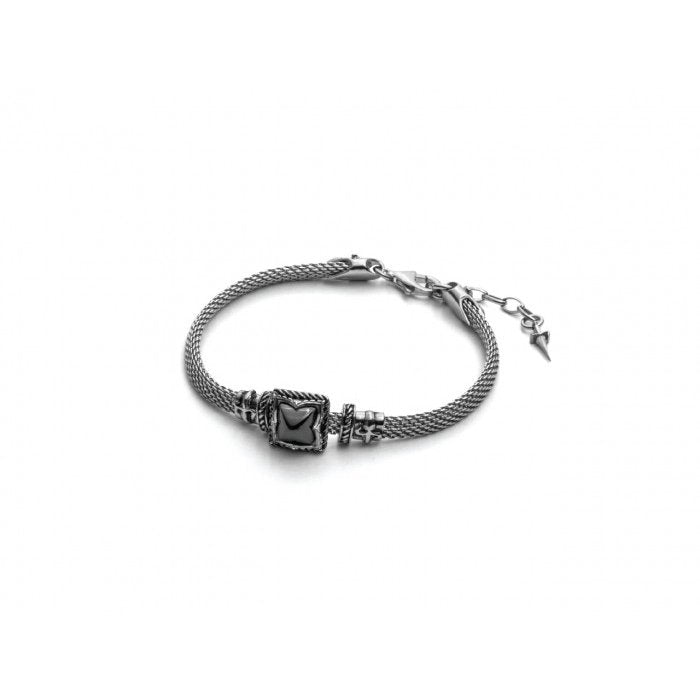 Bracelet en pierre noire