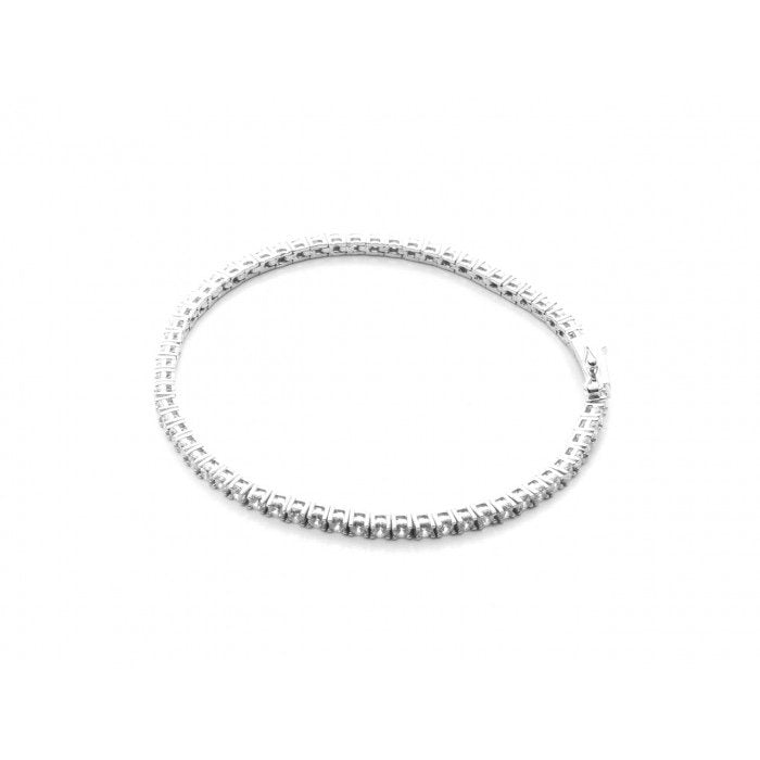 Bracelet tennis avec zircone
