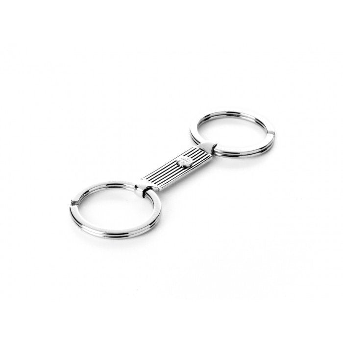 Striped key ring