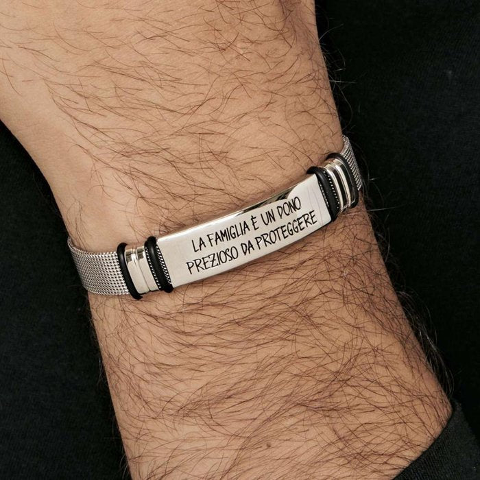 Steel bracelet