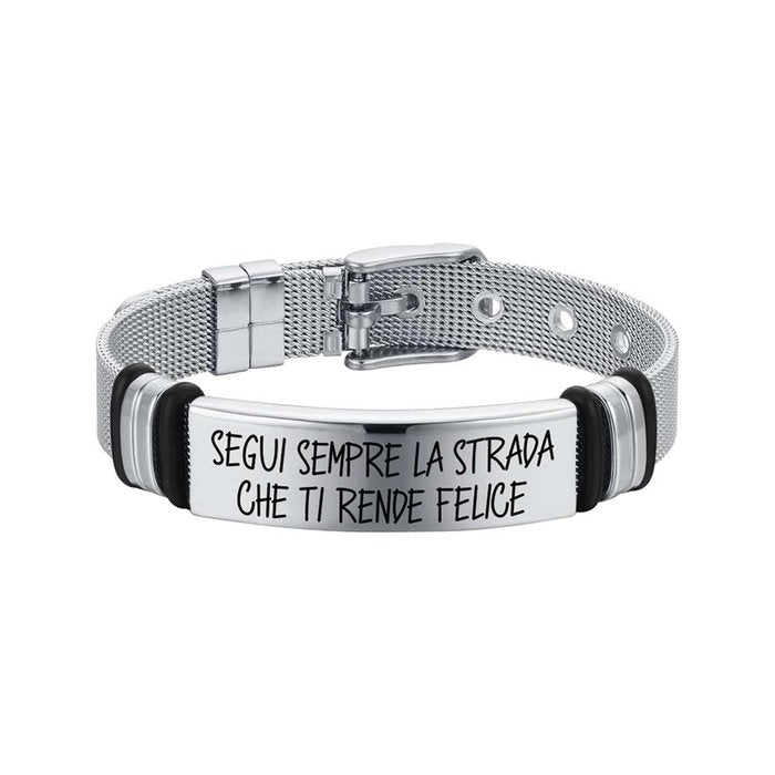 Bracelet en acier