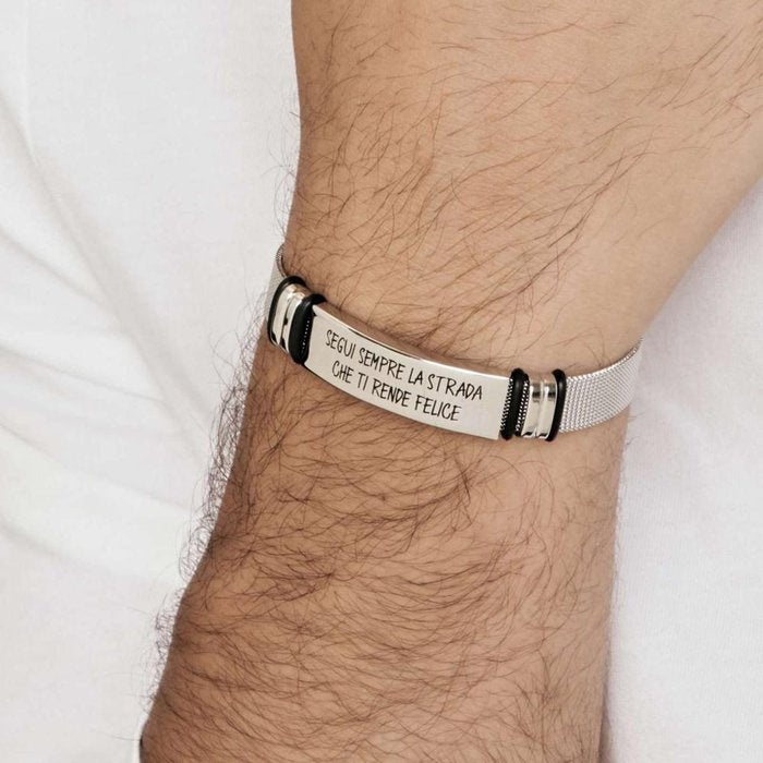 Bracelet en acier