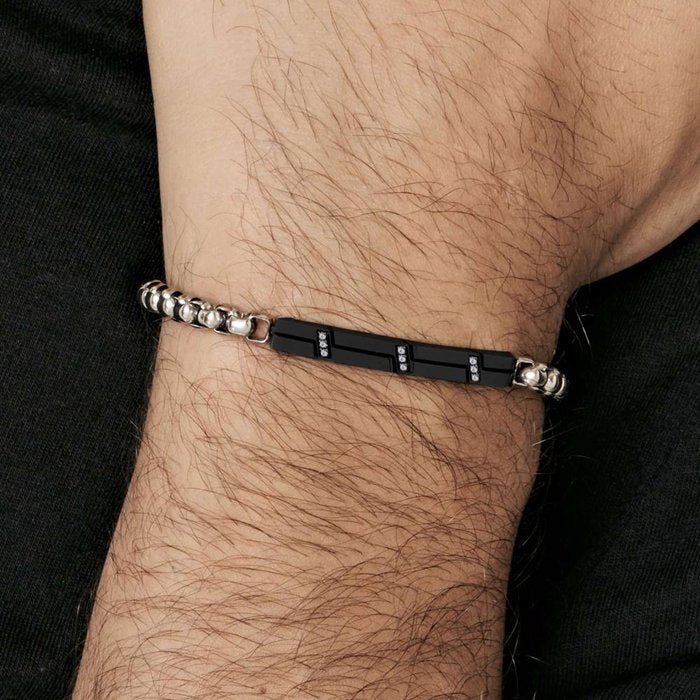 Steel bracelet