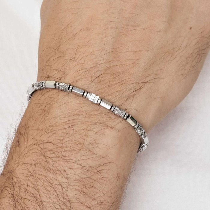 Steel bracelet