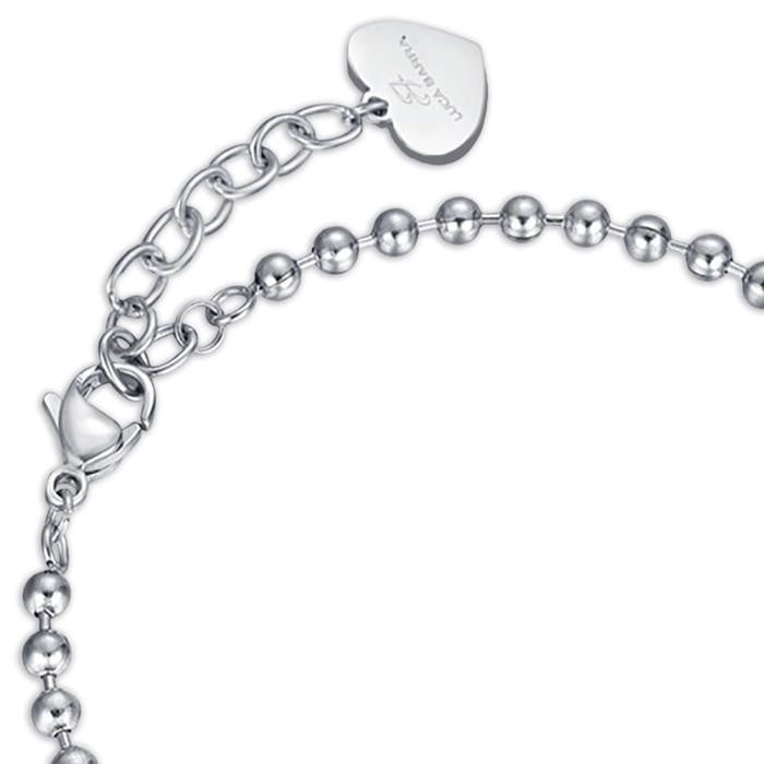 Bracciale In Acciaio Con Frase Ti Voglio Bene Zia