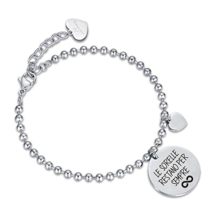 Bracelet en acier Sisters Stay Forever