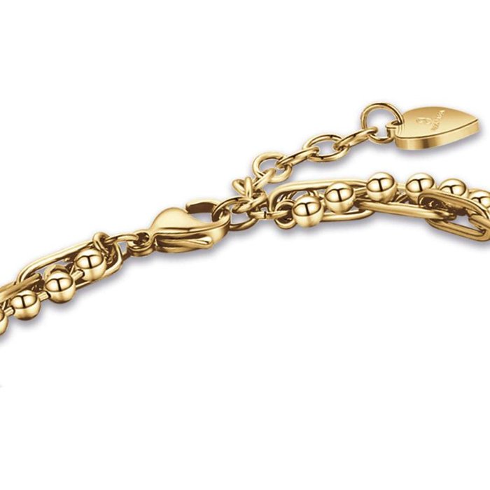 IP gold steel bracelet