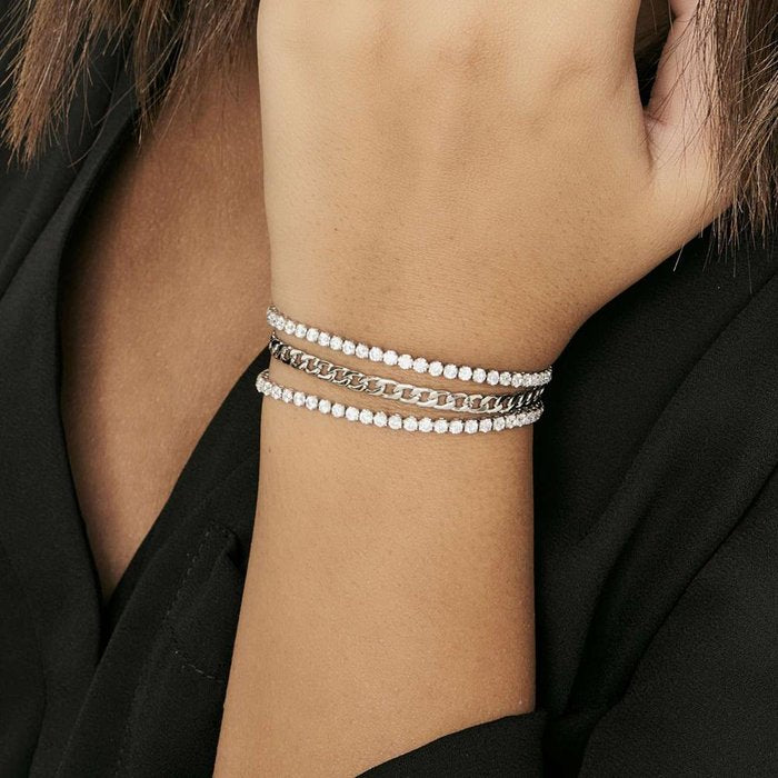 Steel bracelet