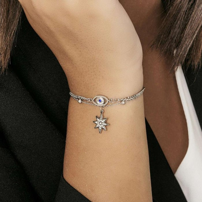 Steel bracelet