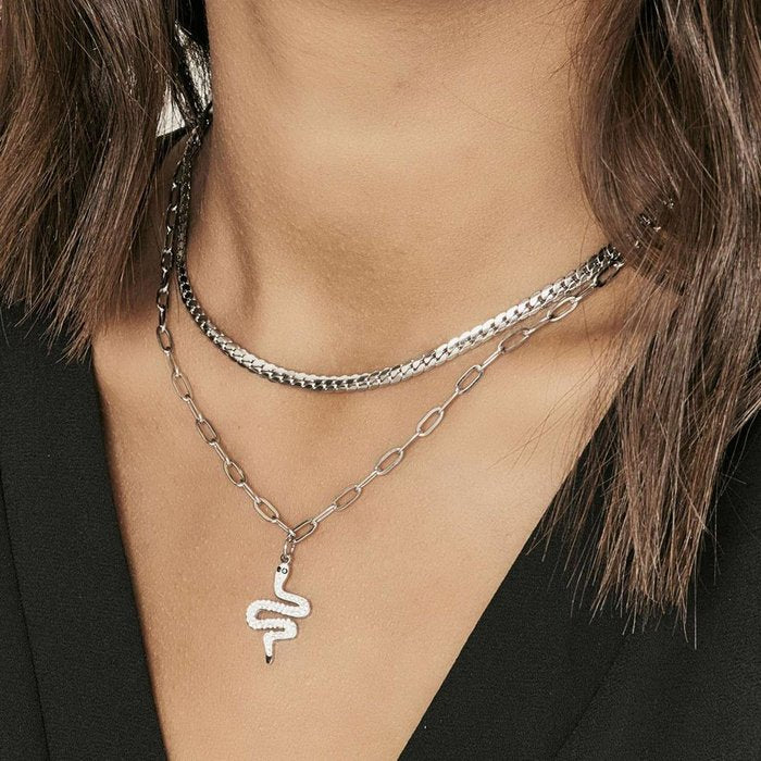 Steel necklace
