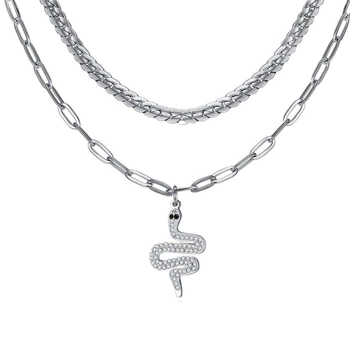 Steel necklace