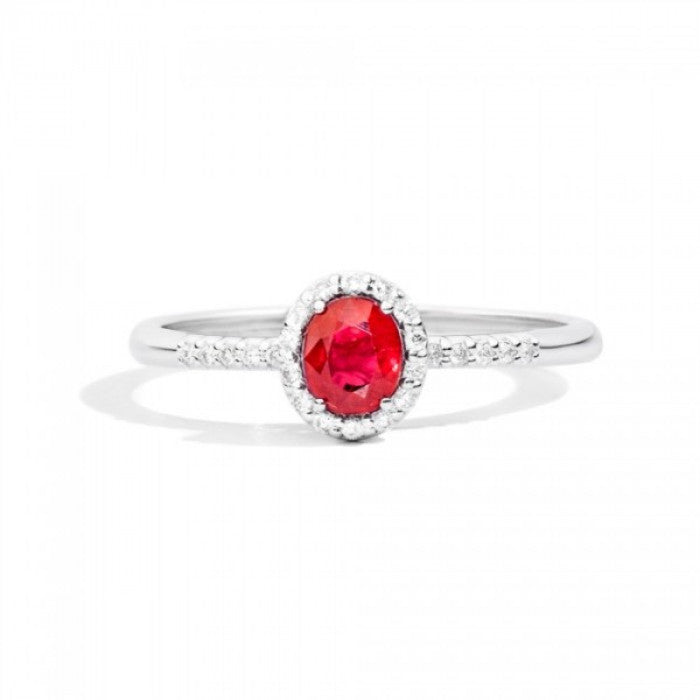 Ruby iris ring 0.44 br 0.10