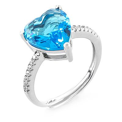 Bague en forme de cœur